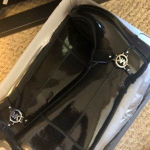 Michael Kors sz 9 Fulton Harness tall rain boot